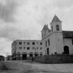 Foto da antiga Igreja Nossa Senhora da Saúde demolida na década de 60