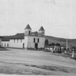 Foto da antiga Igreja Nossa Senhora da Saúde demolida na década de 60