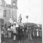 A Igreja antiga foi demolida para a construção da atual.